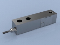 Bending-beam load cell LCM Systems SBL-2