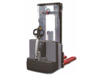 Electric pallet truck scale with mast Ravas RPW ST